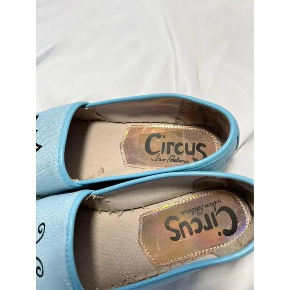 Circus by Sam Edelman Blue Bee and Crown Espadrille Flats Size 8.5M - Picture 5 of 7